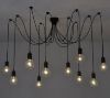 poklampa-3-agu-bakelit-foglalattal-textil-vezetekkel