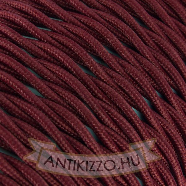 fonott-textilkabel-szovetkabel-antik-vezetek-bordo-2x075