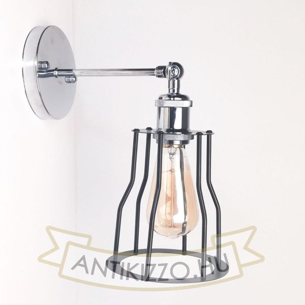 antik-fali-lampa-fenyes-krom-szin-csepp-alaku-raccsal