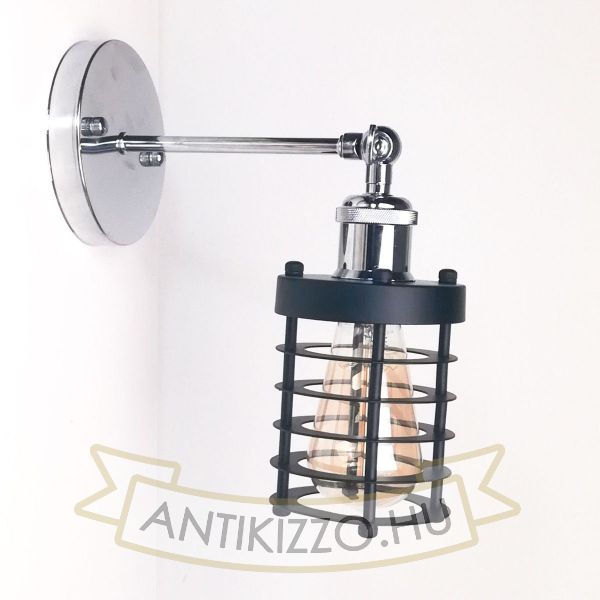 antik-fali-lampa-fenyes-krom-szin-csepp-alaku-raccsal