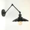 antik-fali-olvaso-lampa-matt-fekete-szin-hullamos-buraval