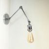antik-fali-olvaso-lampa-fenyes-krom-szin