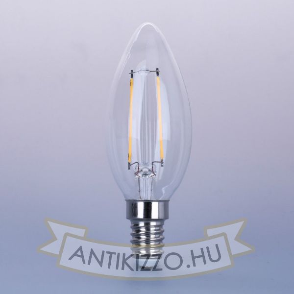 LED filament dekor izzó - C35 - 4 watt - szabályozható
