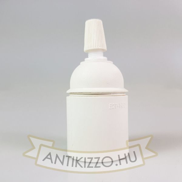 Thermoplastik Foglalat fehér szín E27