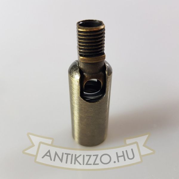 Állítható rugós csukló, könyök, bronz szín