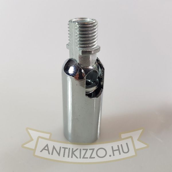 Állítható rugós csukló, könyök, króm