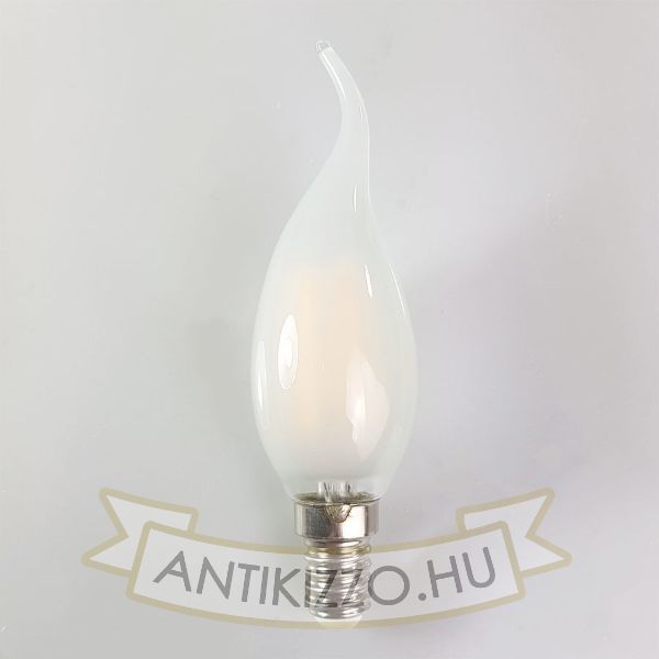 LED opál filament dekor izzó - C35L - 4 watt