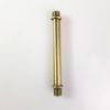 Menetes vegű cső 10cm antik bronz szín
