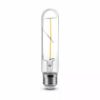 Filment dekor izzó - T136 - 2 watt - meleg fehér