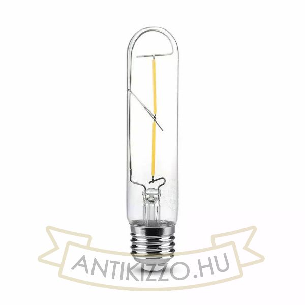 Filment dekor izzó - T136 - 2 watt - meleg fehér