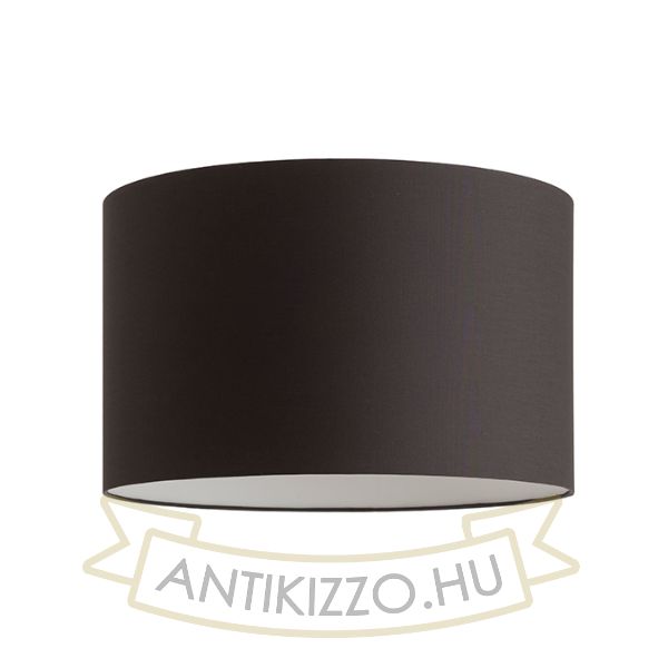 Kép RON 40/25 lámpabúra  Polycotton fekete/fehér PVC  max. 23W