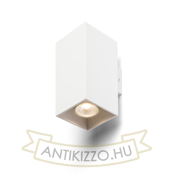 Kép AGATE II fali lámpa matt fehér  230V LED GU10 2x7W