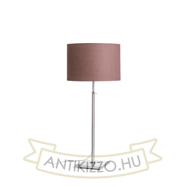 Kép EDIKA asztali lámpa barna matt nikkel 230V LED E27 15W