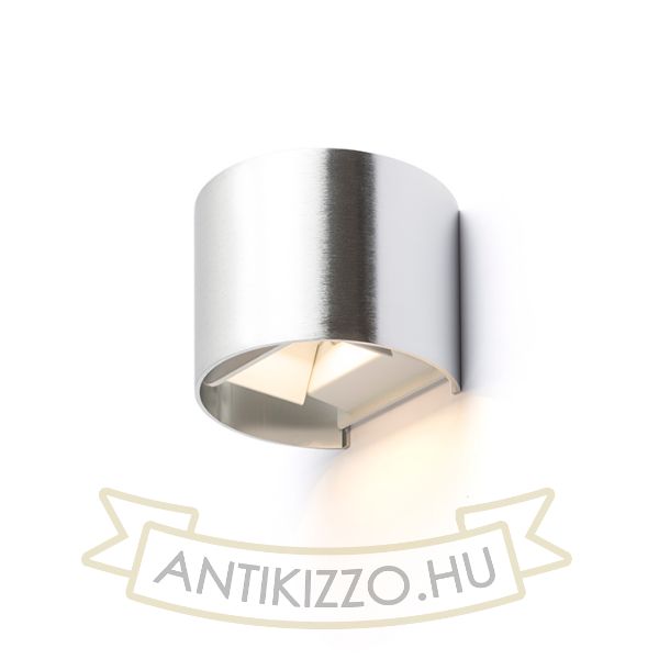 Kép TITO R fali lámpa szálcsiszolt alumínium 230V LED 6W IP54 3000K