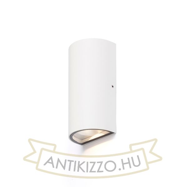 Kép MIDZACK fali lámpa fehér 230V LED 2x3W IP54 3000K