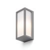 Kép DURANT fali lámpa ezüstszürke  230V LED E27 15W IP54