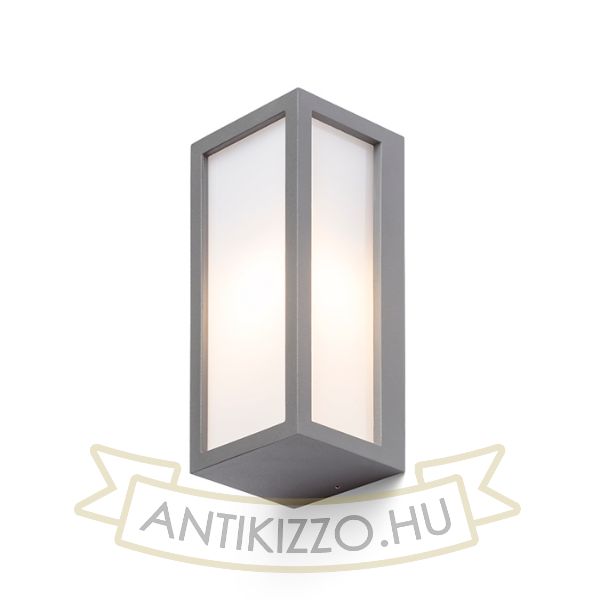 Kép DURANT fali lámpa ezüstszürke  230V LED E27 15W IP54