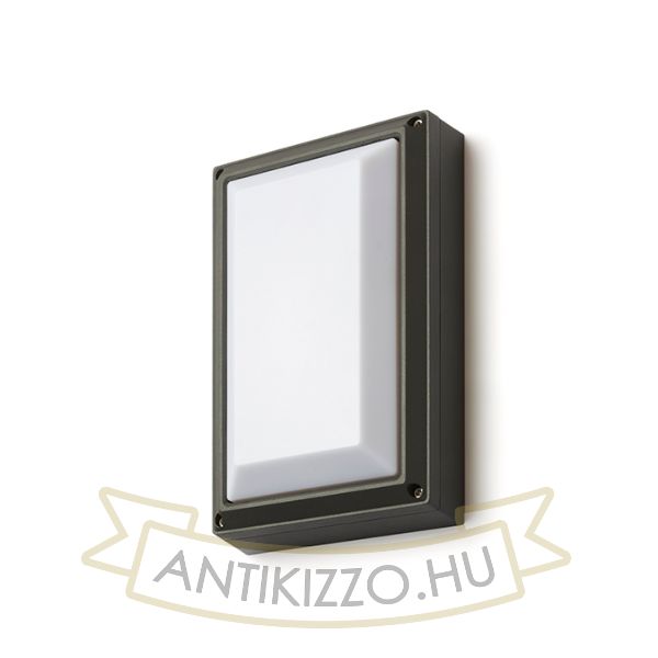 Kép DELTA RC fali lámpa antracitszürke 230V E27 18W IP54