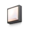 Kép DELTA 215 felületre szerelhető antracit  230V LED E27 15W IP54