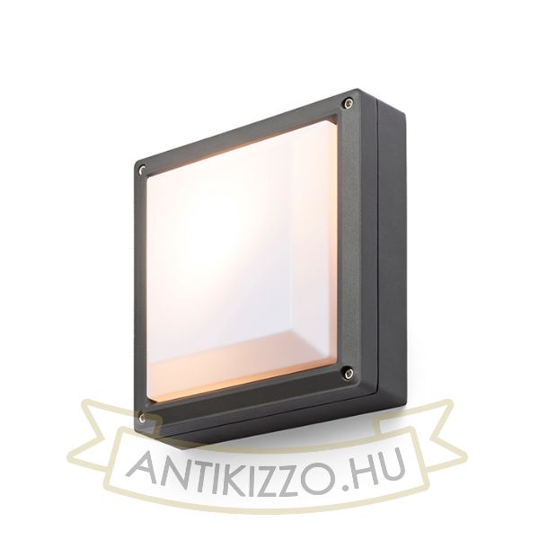 Kép DELTA 215 felületre szerelhető antracit  230V LED E27 15W IP54