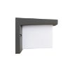 Kép HIDE SQ fali lámpa antracit  230V LED E27 15W IP44