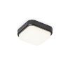 Kép TARIS SQ 17 felületre szerelhető fekete műanyag 230V LED 8W IP54 3000K