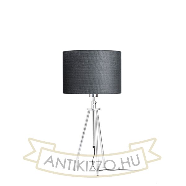 Kép GARDETTE asztali lámpa fekete alumínium 230V LED E27 15W