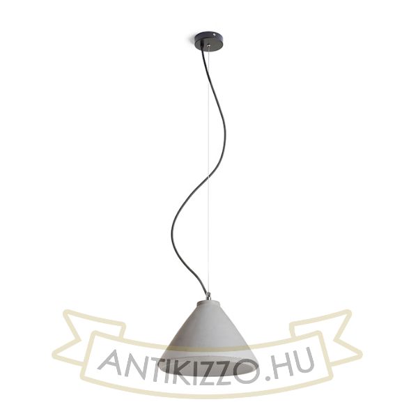 Kép RADICAL függő lámpa  beton 230V LED E27 15W