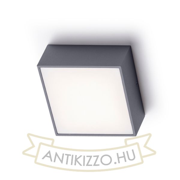 Kép BONO felületre szerelhető antracitszürke 230V LED 4W IP65 3000K