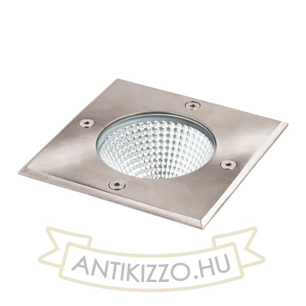 Kép RIZZ SQ 125 rozsdamentes acél 230V LED 7W 41° IP67 3000K