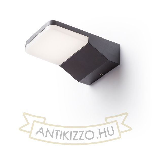 Kép VIRGO fali lámpa antracitszürke 230V LED 9W IP65 3000K