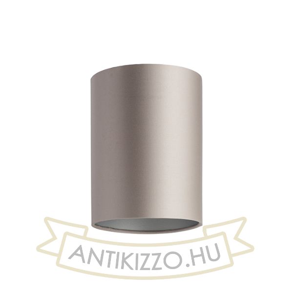 Kép RON 15/20 lámpabúra  Monaco galamb szürke/ezüst PVC  max. 28W