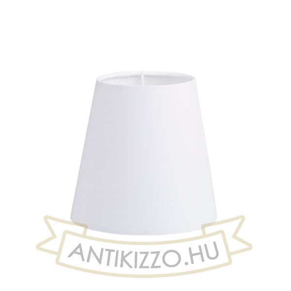 Kép CONNY 15/15 lámpabúra  Polycotton fehér/fehér PVC  max. 28W