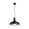 Kép GOLDIE 36 függő lámpa fekete/fehér  230V LED E27 30W