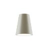 Kép CONNY 25/30 asztali lámpaernyő Monaco galamb szürke/ezüst PVC max. 23W