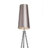 Kép CONNY 15/30 asztali lámpaernyő Monaco galamb szürke/ezüst PVC max. 23W
