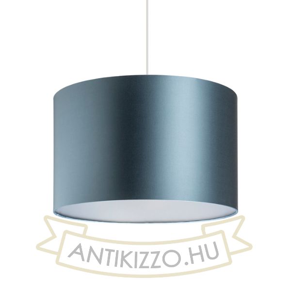 Kép RON 40/25 lámpabúra  Monaco benzin kék/ezüst PVC  max. 23W