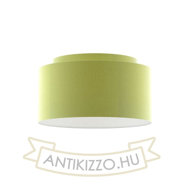 Kép DOUBLE 55/30 lámpabúra  Chintz lime/fehér PVC  max. 23W
