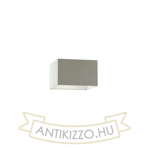 Kép TEMPO 30/19 lámpabúra  Chintz világosszürke/fehér PVC  max. 23W