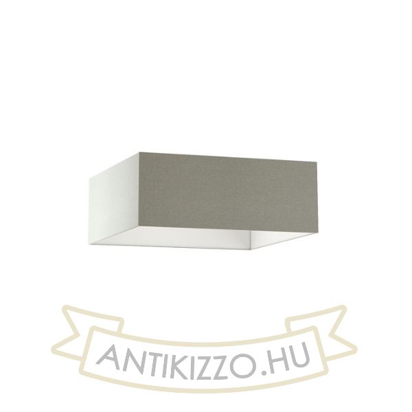 Kép TEMPO 50/19 lámpabúra  Chintz világosszürke/fehér PVC  max. 23W