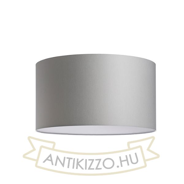 Kép RON 55/30 lámpabúra  Chintz világosszürke/fehér PVC  max. 23W