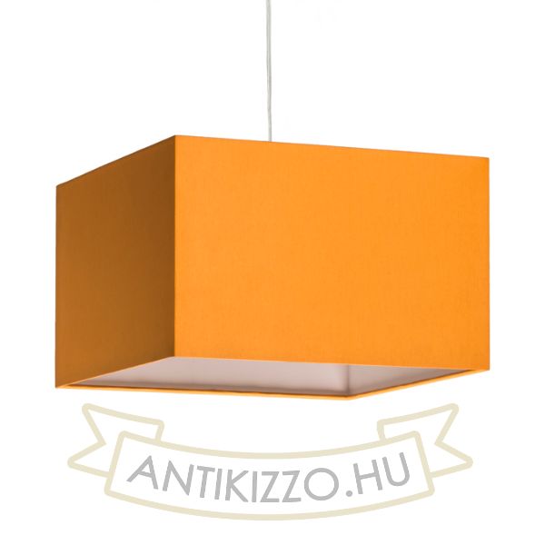 Kép TEMPO 30/19 lámpabúra  Chintz narancssárga/fehér PVC  max. 23W