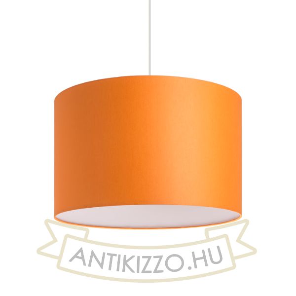 Kép RON 40/25 lámpabúra  Chintz narancssárga/fehér PVC  max. 23W
