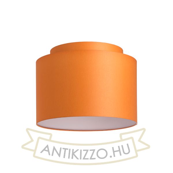Kép DOUBLE 40/30 lámpabúra  Chintz narancssárga/fehér PVC  max. 23W