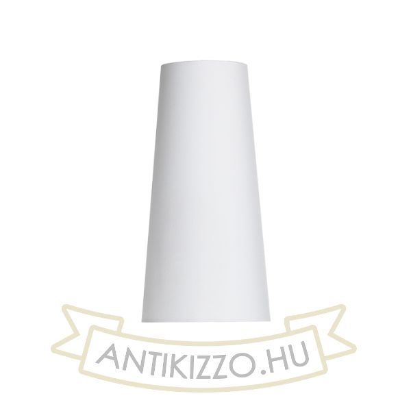 Kép CONNY 15/30 asztali lámpaernyő Polycotton fehér/fehér PVC max. 23W