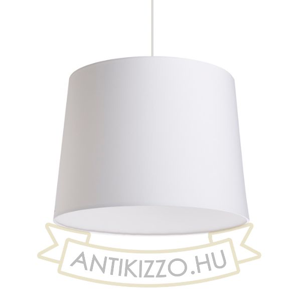 Kép ASPRO 40/30 lámpabúra  Polycotton fehér/fehér PVC  max. 23W