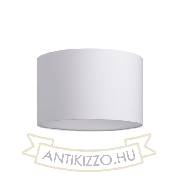 Kép RON 40/25 lámpabúra  Polycotton fehér/fehér PVC  max. 23W