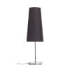 Kép CONNY 15/30 asztali lámpaernyő Polycotton fekete/arany fólia max. 23W