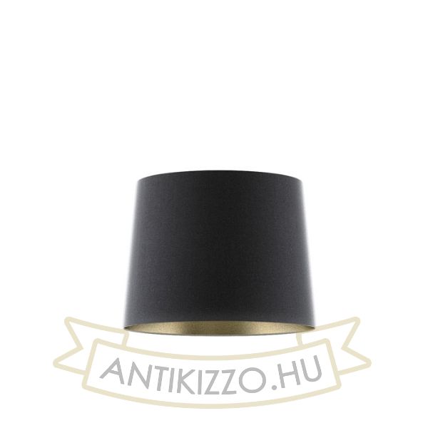 Kép ASPRO 40/30 lámpabúra  Polycotton fekete/arany fólia  max. 23W