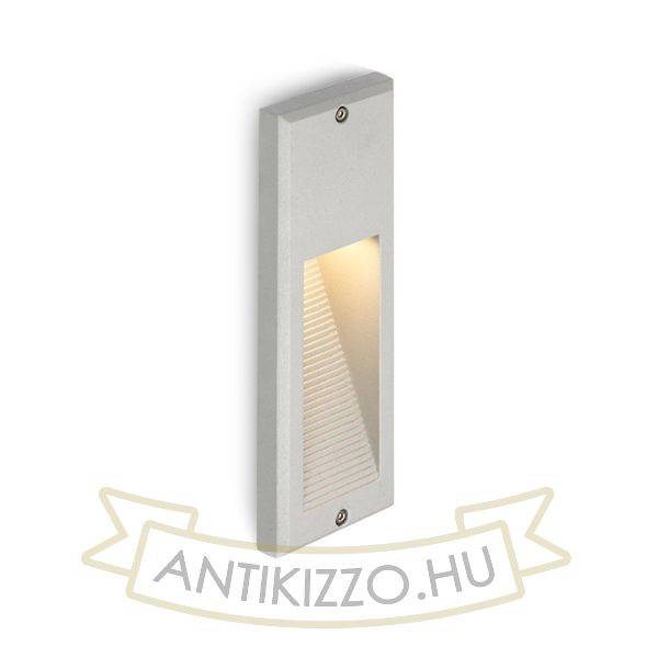 Kép FACA süllyesztett lámpa ezüstszürke 230V LED 2W IP54 3000K